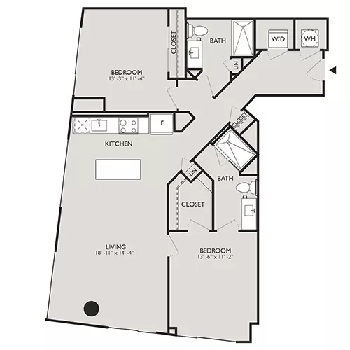 Upton Place - Washington DC - Floor plan Diagram