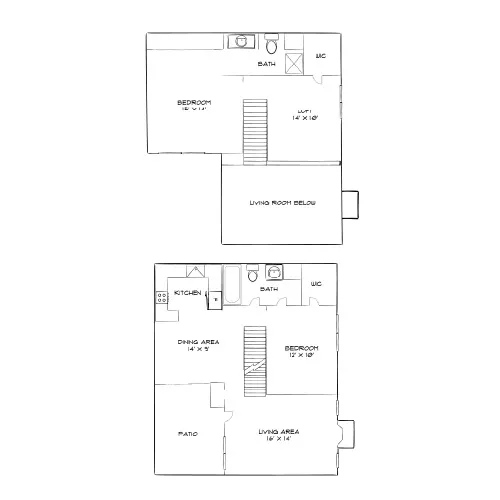 Arcadia - Centennial, CO - Floor Plan Diagram