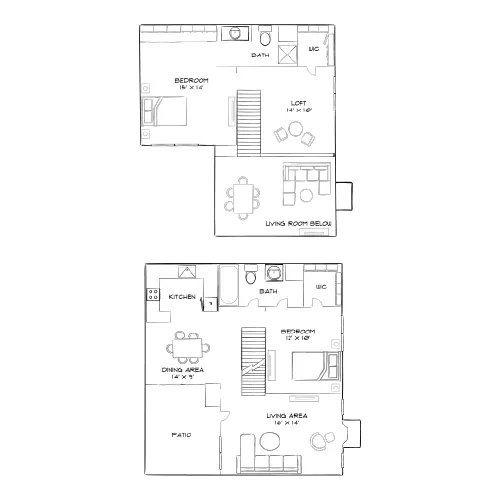 Arcadia - Centennial, CO - Floor Plan Diagram