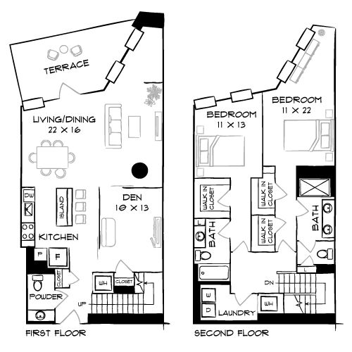 The Elm - Bethesda, MD - Floor Plan