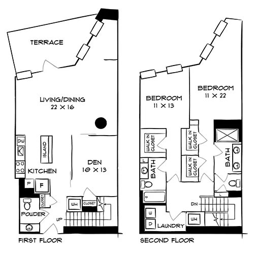 The Elm - Bethesda, MD - Floor Plan