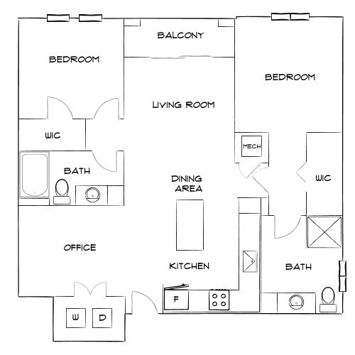 Casa Vera - Kendall, FL - Diagram