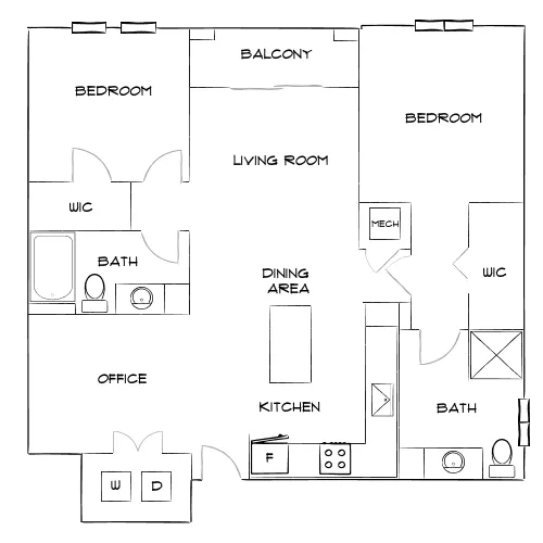 Casa Vera - Kendall, FL - Diagram