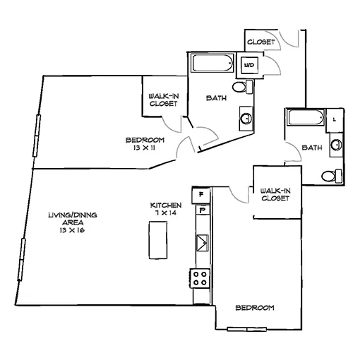 One Greenway - Boston, MA - Floor Plan Diagram