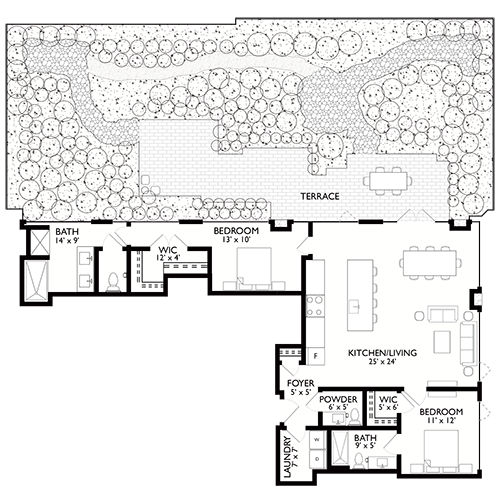 2D Diagram Furnished