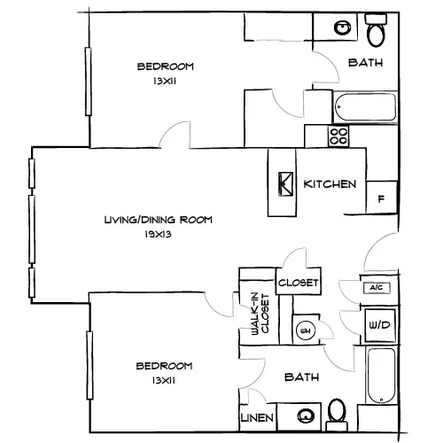 The Chase at Overlook Ridge - Revere, MA - Floor Plan Diagram