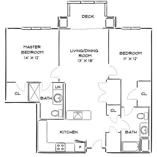 The Chase at Overlook Ridge - Revere, MA - Floor Plan Diagram