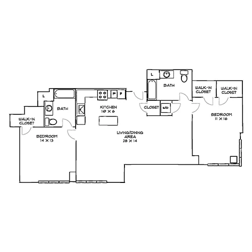 One Greenway – Boston, MA – Floor Plan Diagram