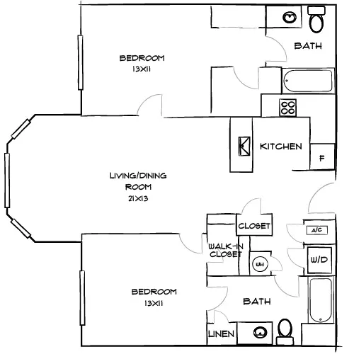 The Chase at Overlook Ridge - Revere, MA - Floor Plan Diagram
