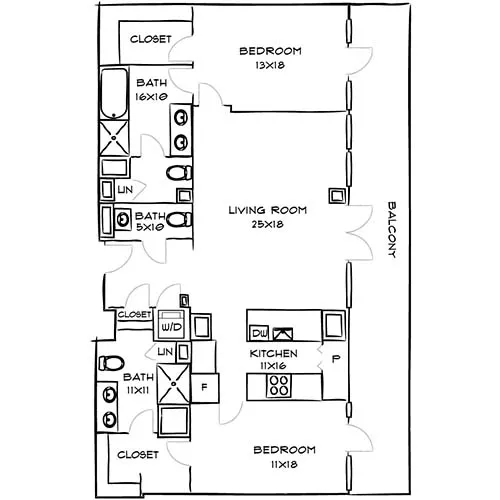 Redwood City Penthouses for rent at Indigo Apartment Homes