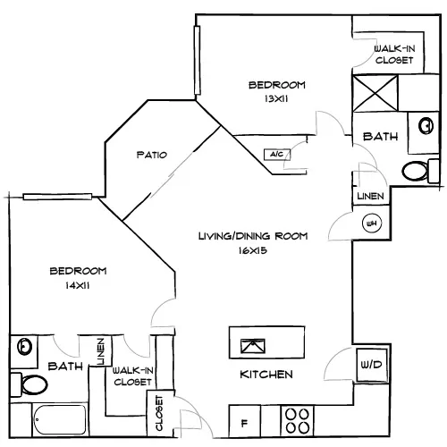 The Chase at Overlook Ridge - Revere, MA - Floor Plan Diagram