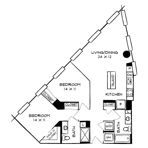 The Elm - Bethesda, MD - Floor Plan