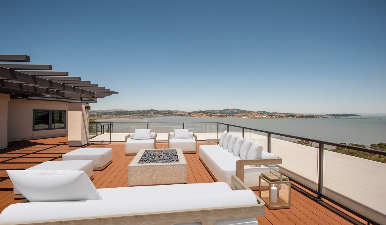 Preserve at Marin Apartment Homes - Corte Madera, CA - Patio with view