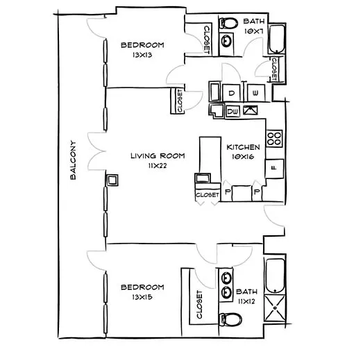 Indigo Apartments-Redwood City 2 bedroom apartments availabe for rent