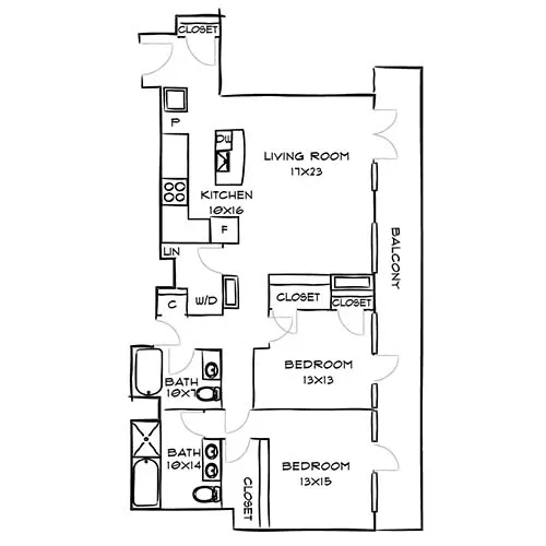 Penthouses for rent at Indigo Apartment Homes in Redwood City