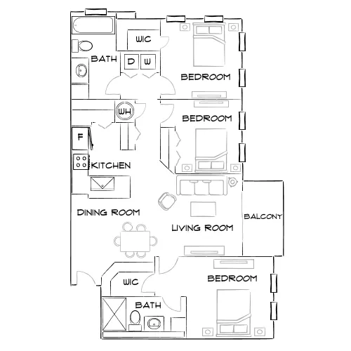 Casa Vera - Kendall, FL - Diagram