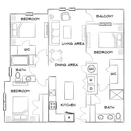 Casa Vera - Kendall, FL - Diagram
