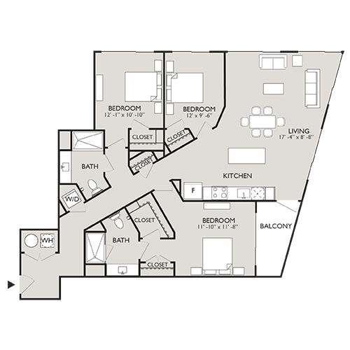 2D Diagram Furnished