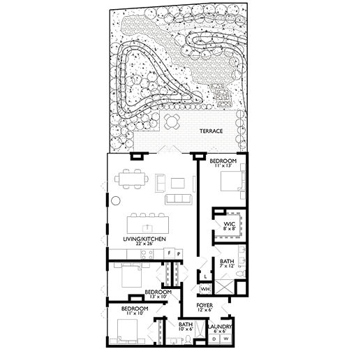 2D Diagram Furnished