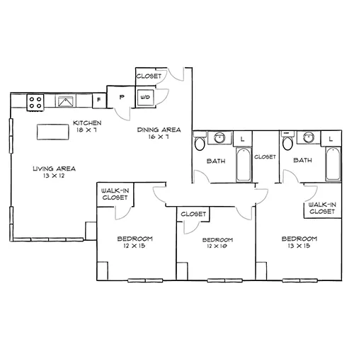One Greenway - Boston, MA - Floor Plan Diagram