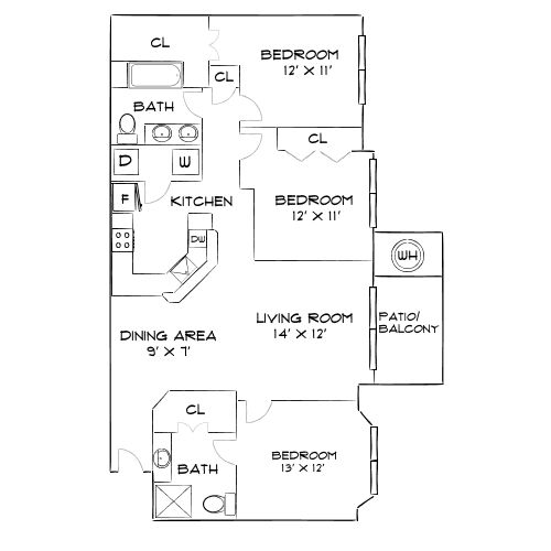 Haven 124 at Eastlake Station - Northglenn, CO - Diagram