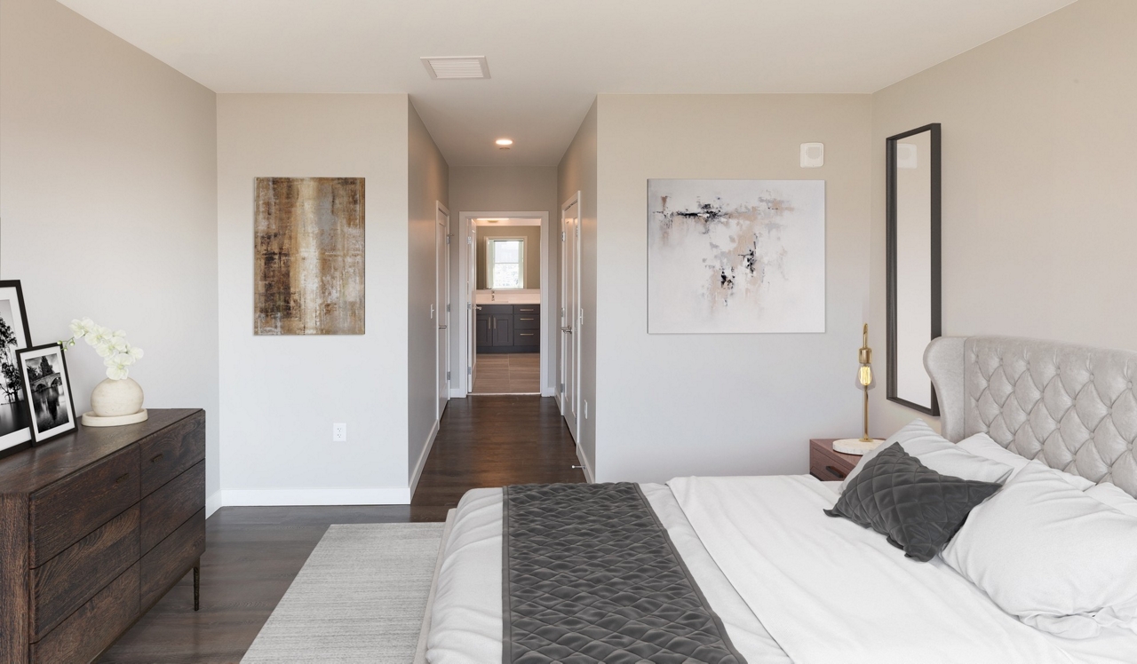 Fremont Residences - Aurora CO - bedroom.Comfort and relaxtion come included