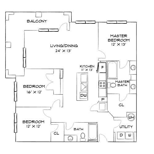 The Haven - Denver, CO - Diagram