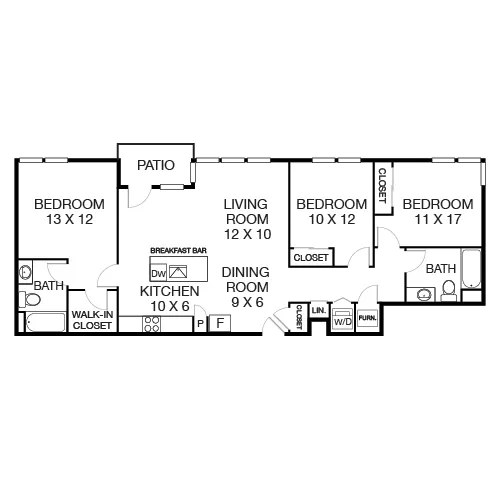 Lincoln Place - 3 Bed / 2 Bath Apartment - Abbot Kinney