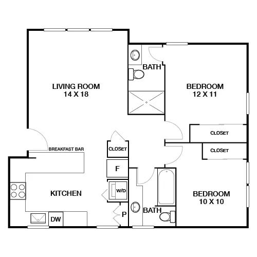 Lincoln Place Apartment Homes - 2 Bed / 2 Bath - Venice 