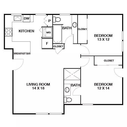 Lincoln Place Apartment Homes - 2 Bed / 2 Bath - Venice 