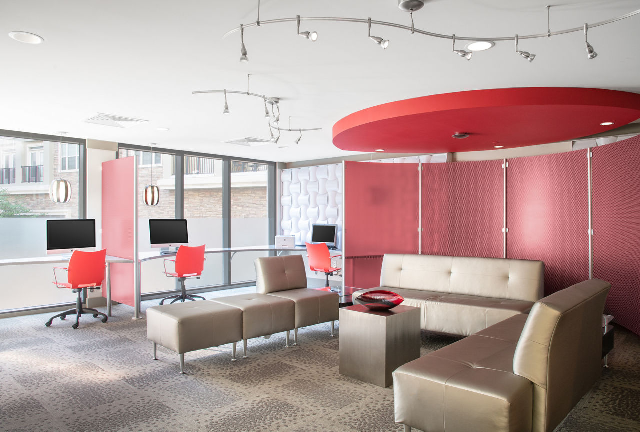 Work space at Emory Point