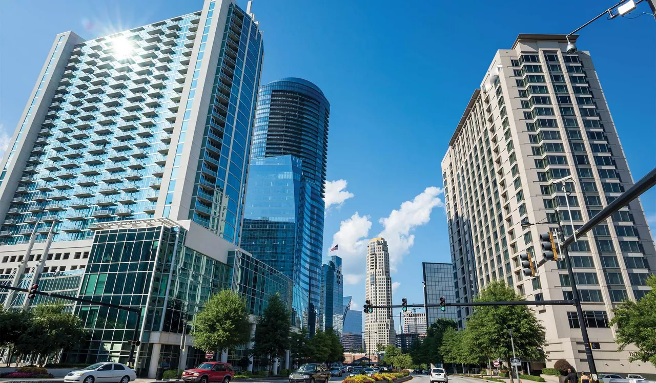 Mezzo Apartments -  Buckhead, Atlanta, GA - City Buildings