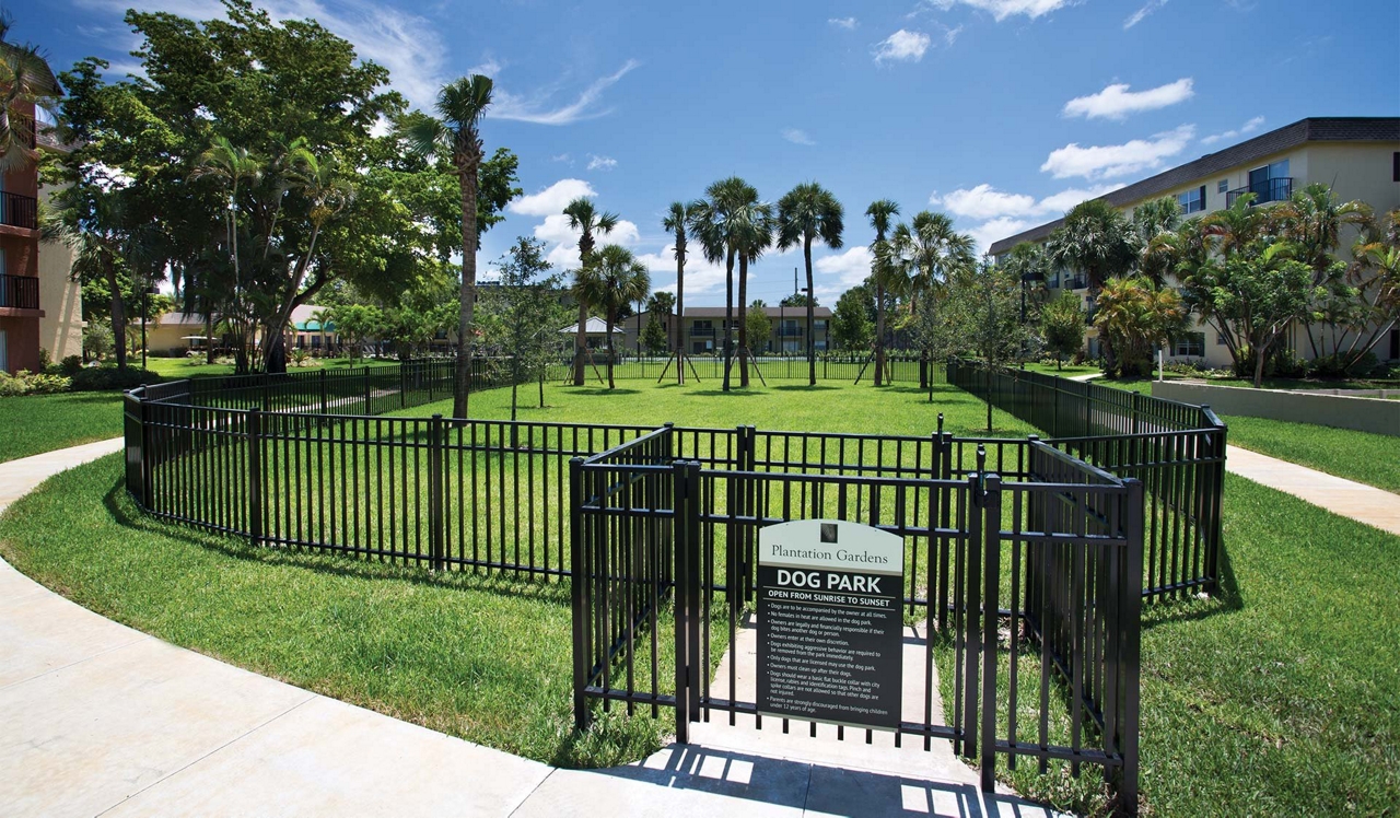 Plantation Gardens - Plantation FL - Dog Park