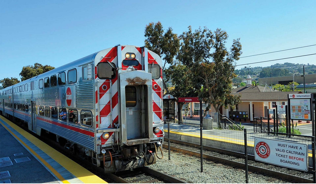 Laurel Crossing - San Mateo, CA - Train