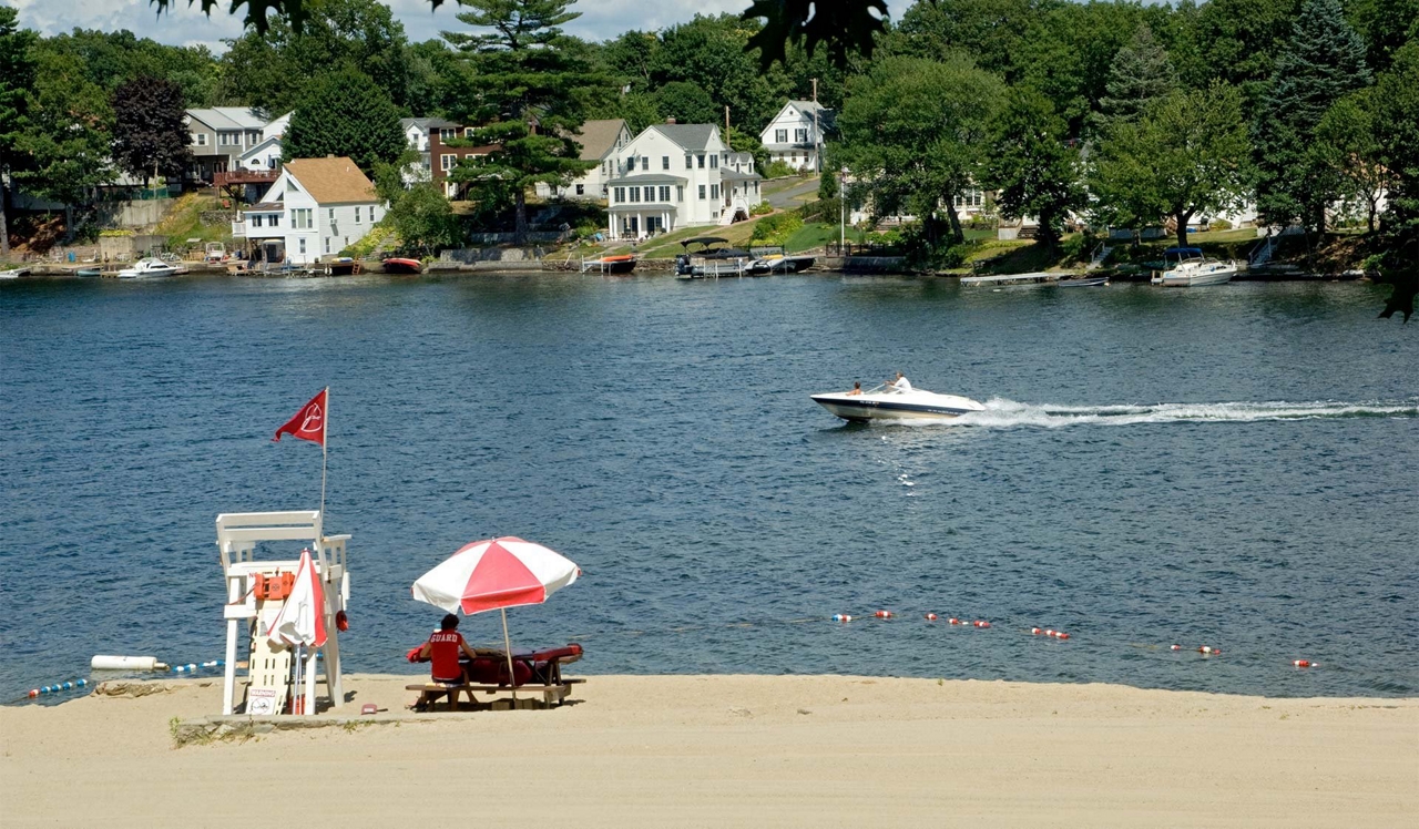 Wexford Village - Worcester, MA - Lake Quinsigamond.<p style="text-align: center;">&nbsp;</p>
<p style="text-align: center;">Lake Quinsigamond, steps from your new home, gives residents access to swimming, sailing,&nbsp;picnicking and fishing.</p>
