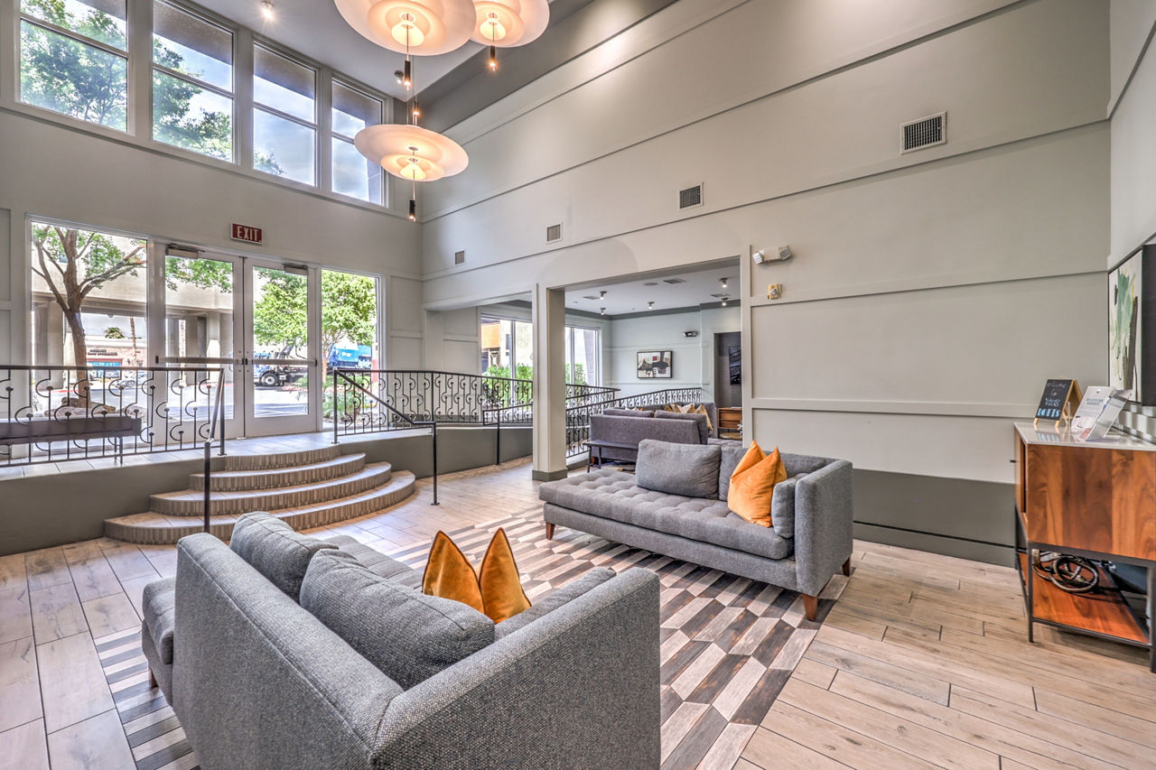 Lobby at Lofts at 7100
