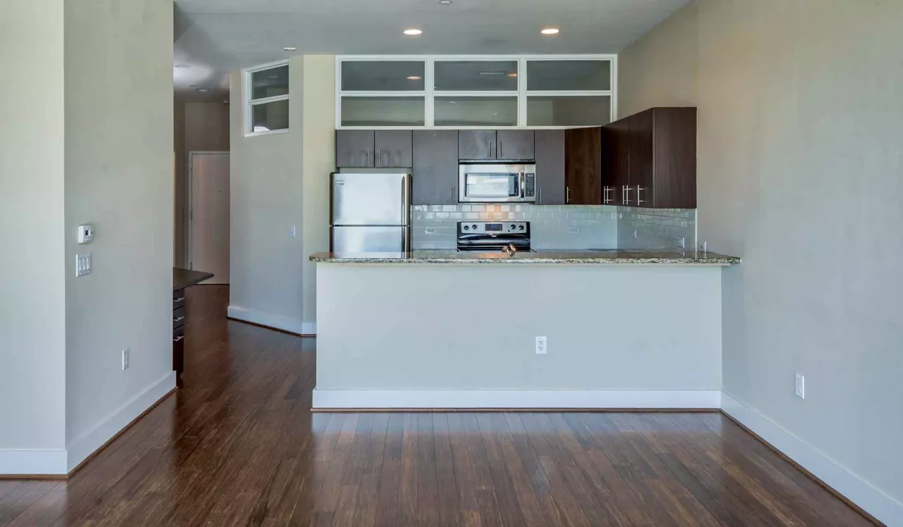 777 South Broad - Philadelphia, PA - Living Room and Kitchen