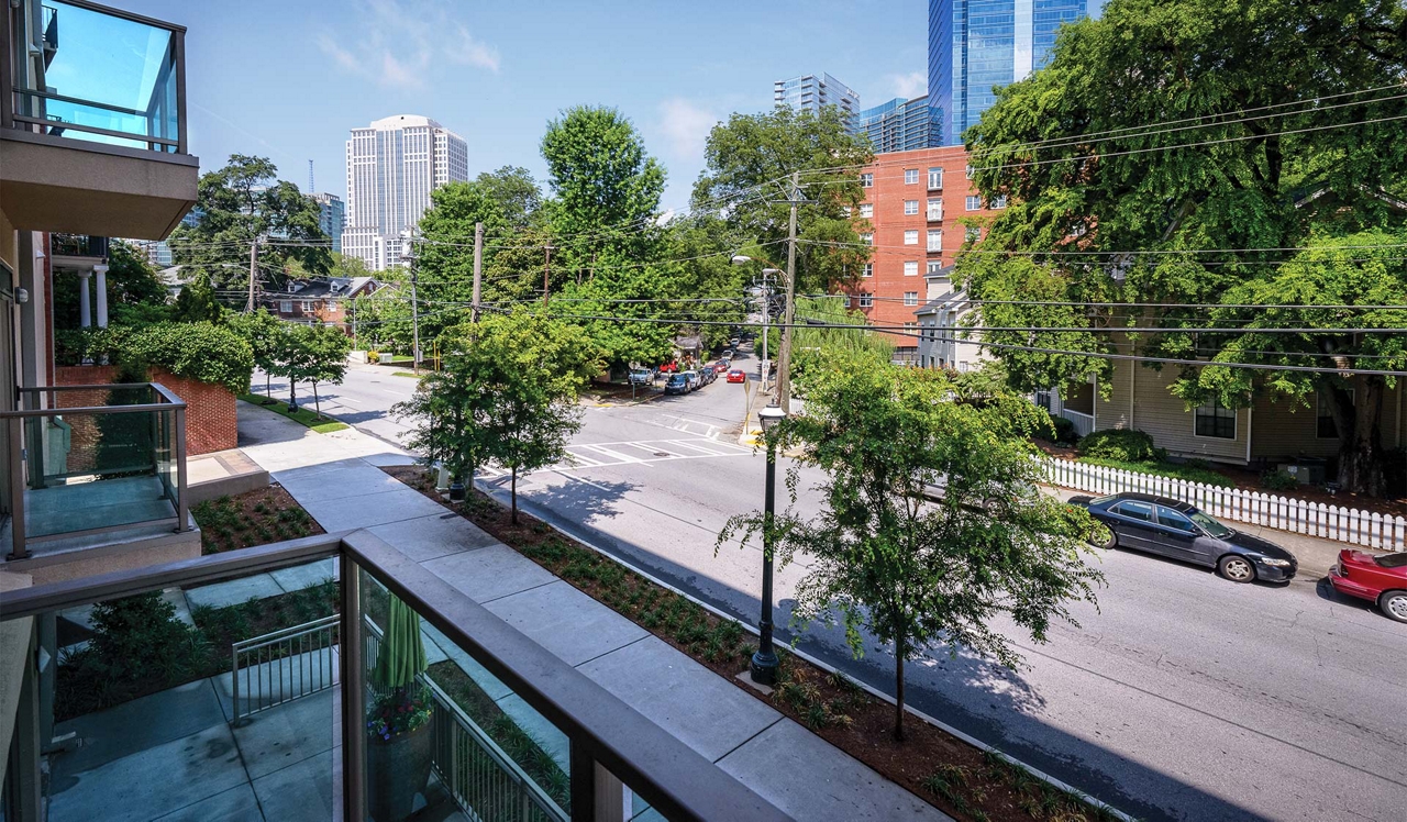 1045 on the Park - Atlanta, GA - Balcony