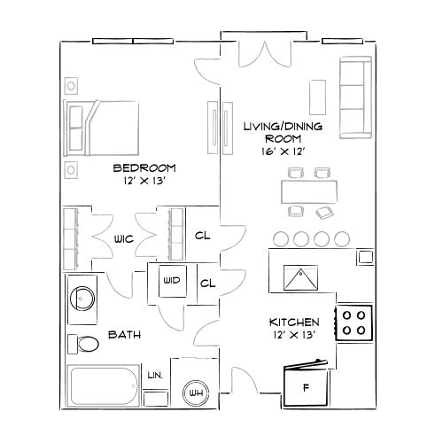 Arapahoe Square - Denver, CO - diagram