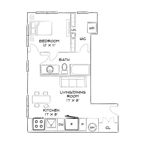 2D Diagram Furnished