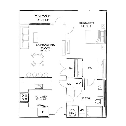 Arapahoe Square - Denver, CO - diagram