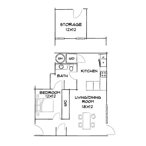 2D Diagram Furnished