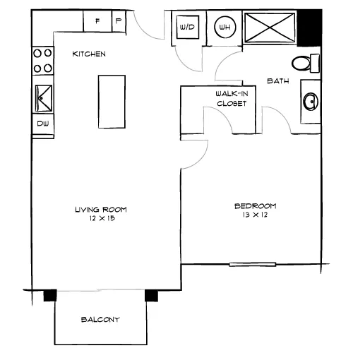Reserve at Coconut Point - Estero, FL - Design 1A Floor Plan Diagram