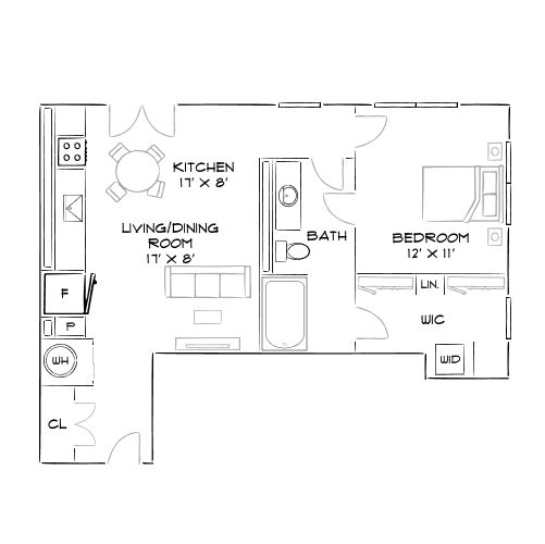 2D Diagram Furnished