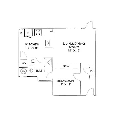 20th Street Station - Denver, CO - diagram