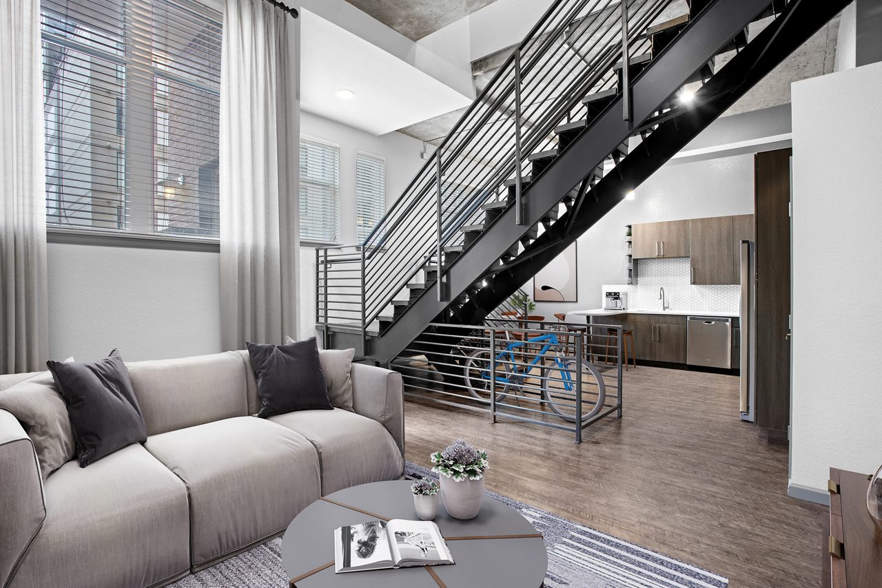 Arapahoe Square - Denver, CO - LIving Room