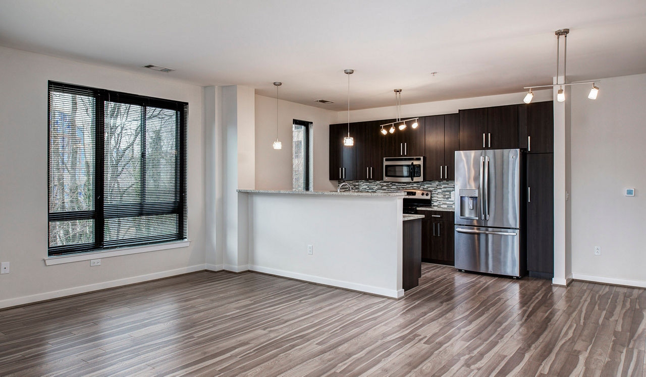 Avery Row - Arlington VA - Living Room