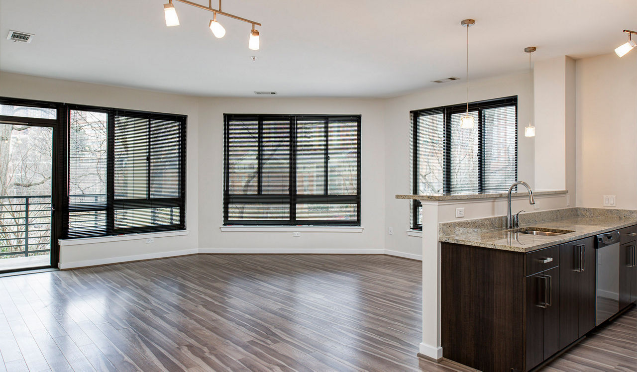 Avery Row - Arlington VA - Living Room