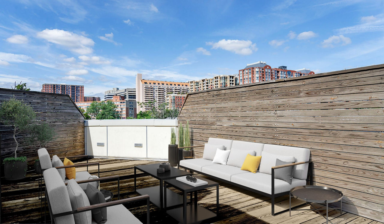 Avery Row - Arlington VA - Balcony