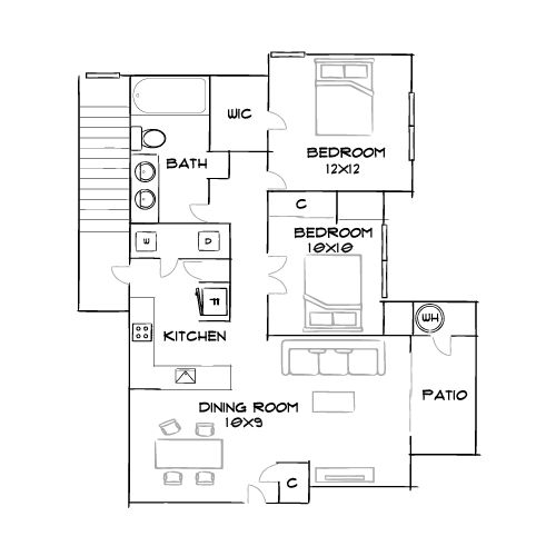 The Tides - Richmond, CA - diagram